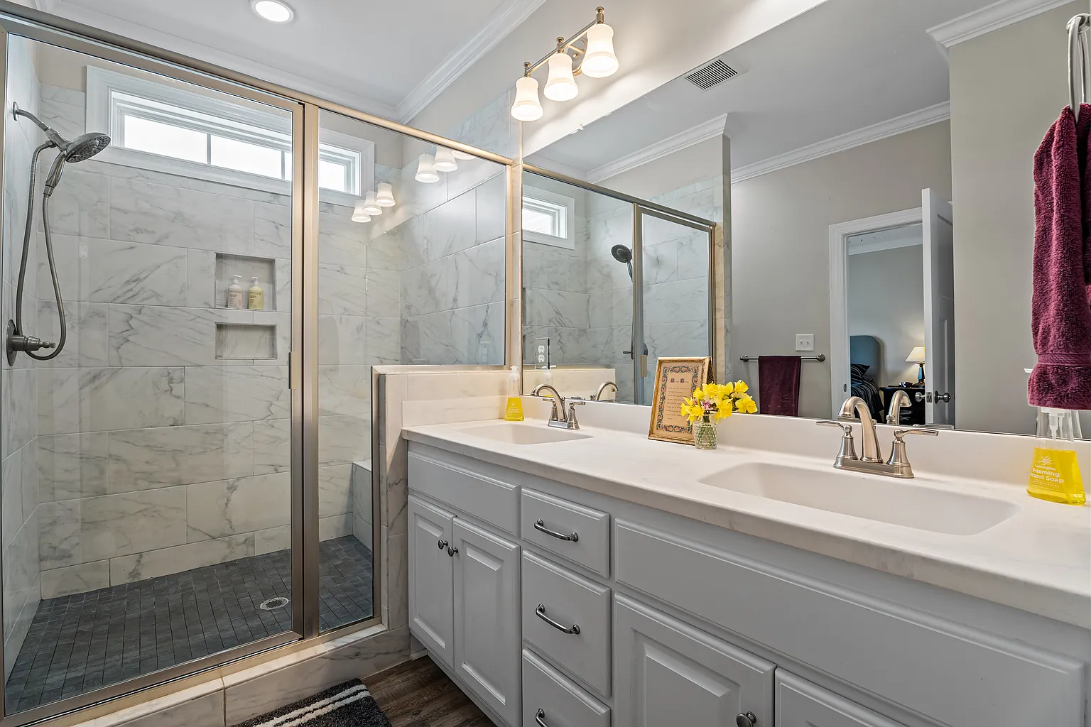 Bathroom in Pine Ridge Home in Bailey NC