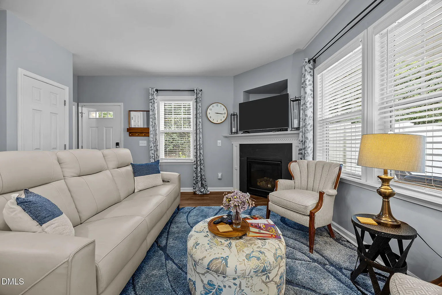Living Area in Avondale Wake Forest NC Townhome