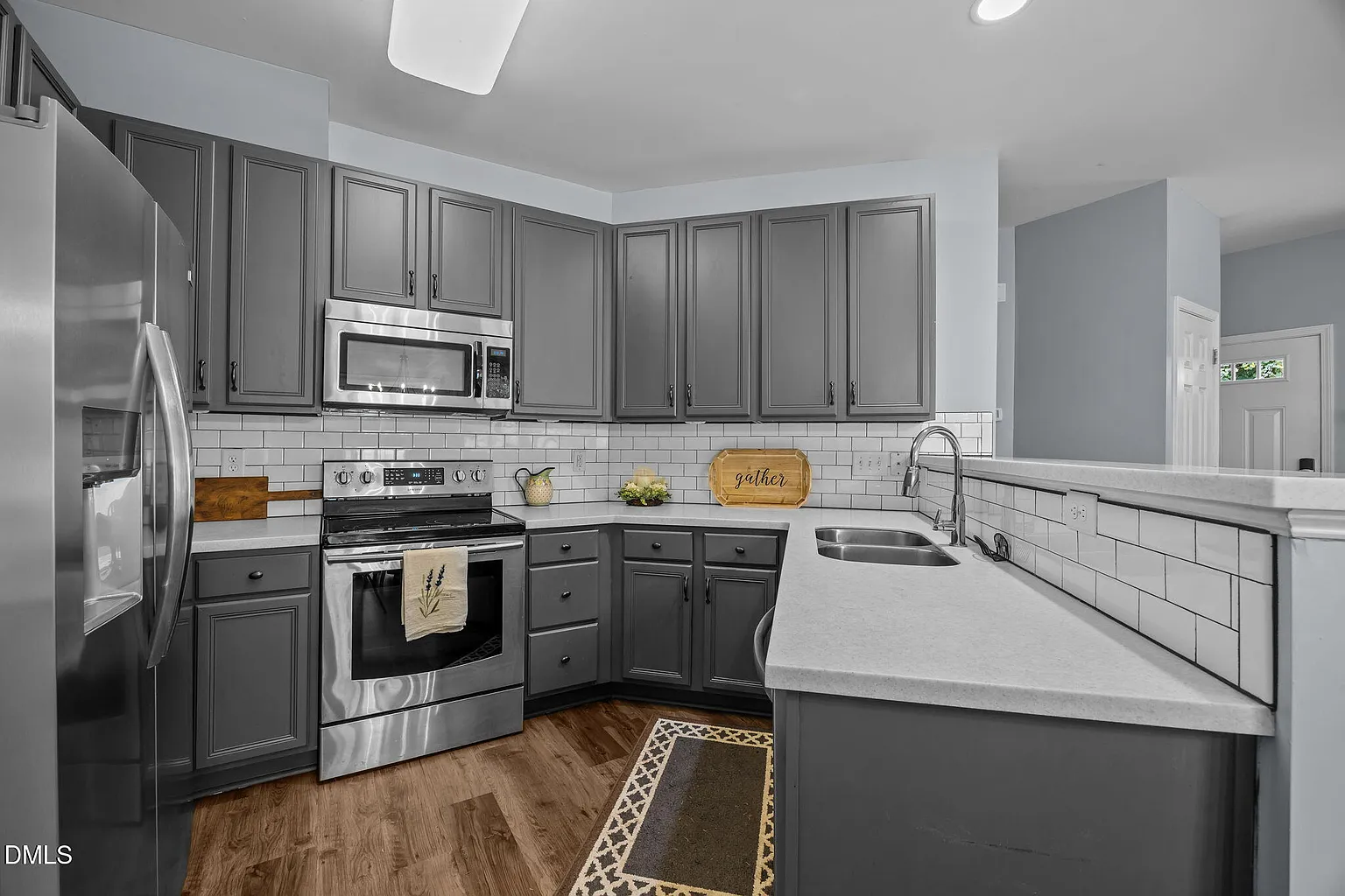 Kitchen in in Avondale Wake Forest NC Townhome