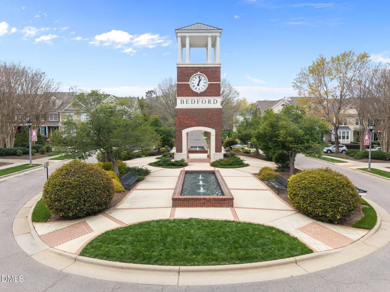 Bedford at Falls River Signature Clock Tower