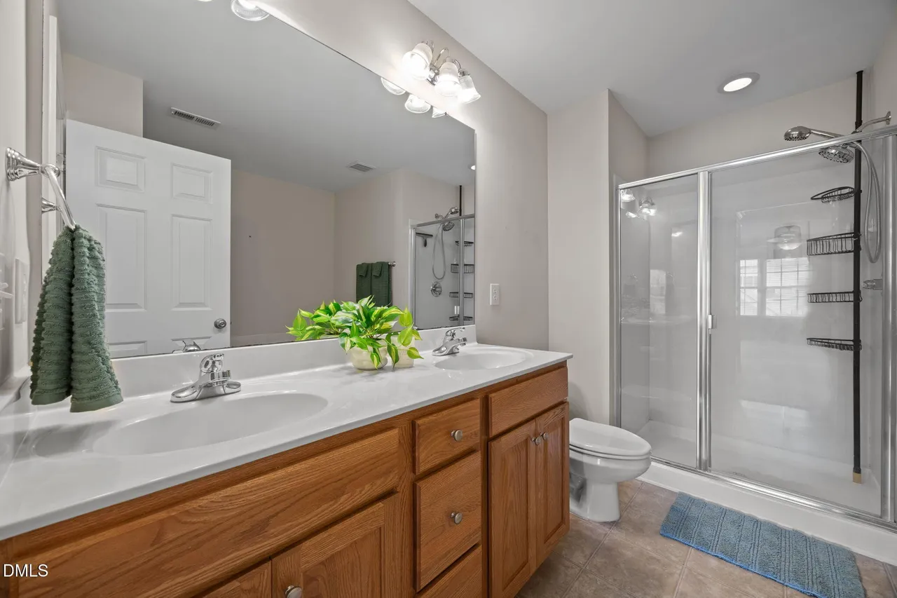 Bathroom in Bedford at Falls River Raleigh NC Home