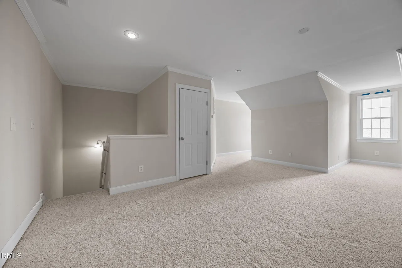 Bonus Room in Bedford at Falls River Raleigh NC Home