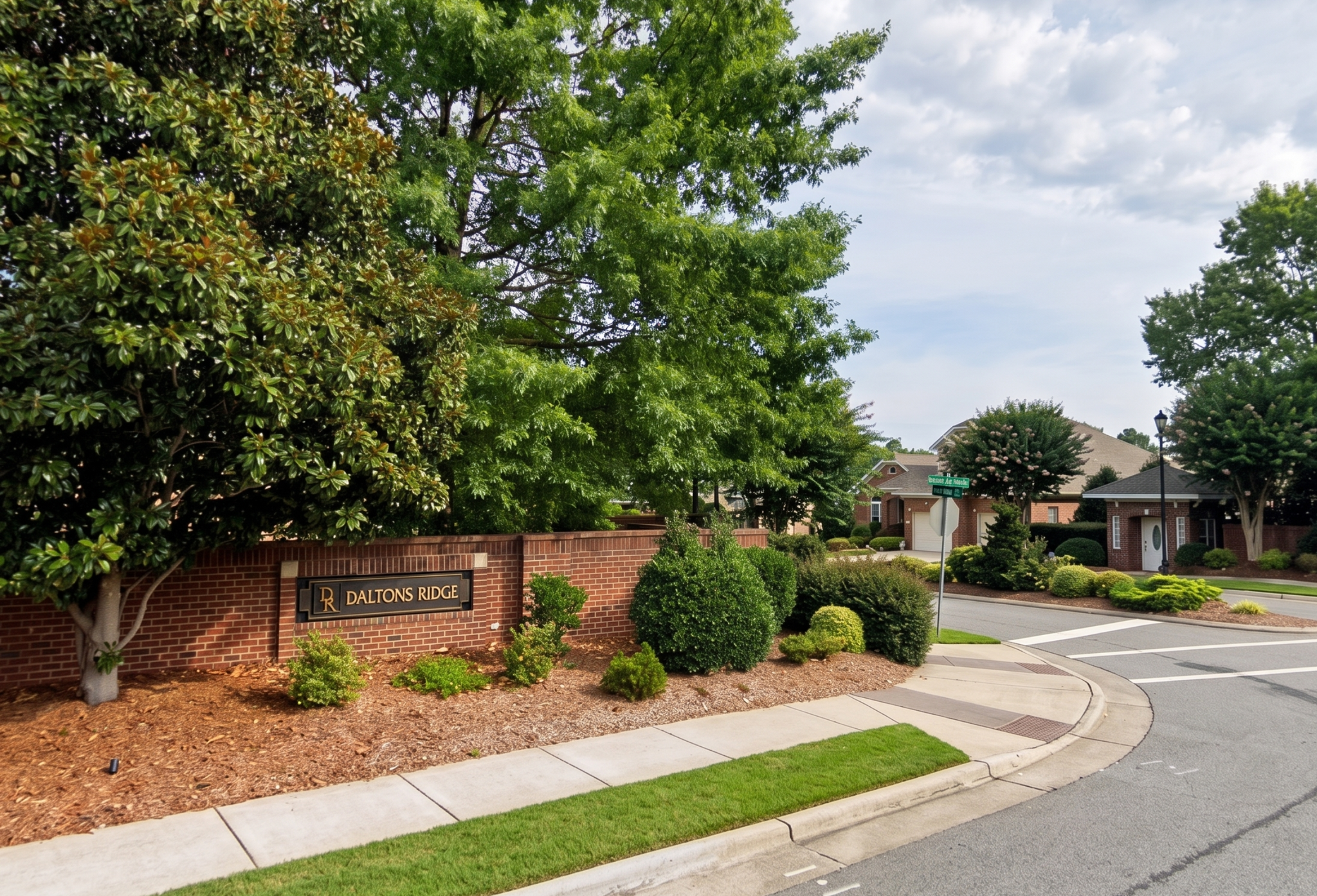 Daltons Ridge Neighborhood Sign Raleigh NC