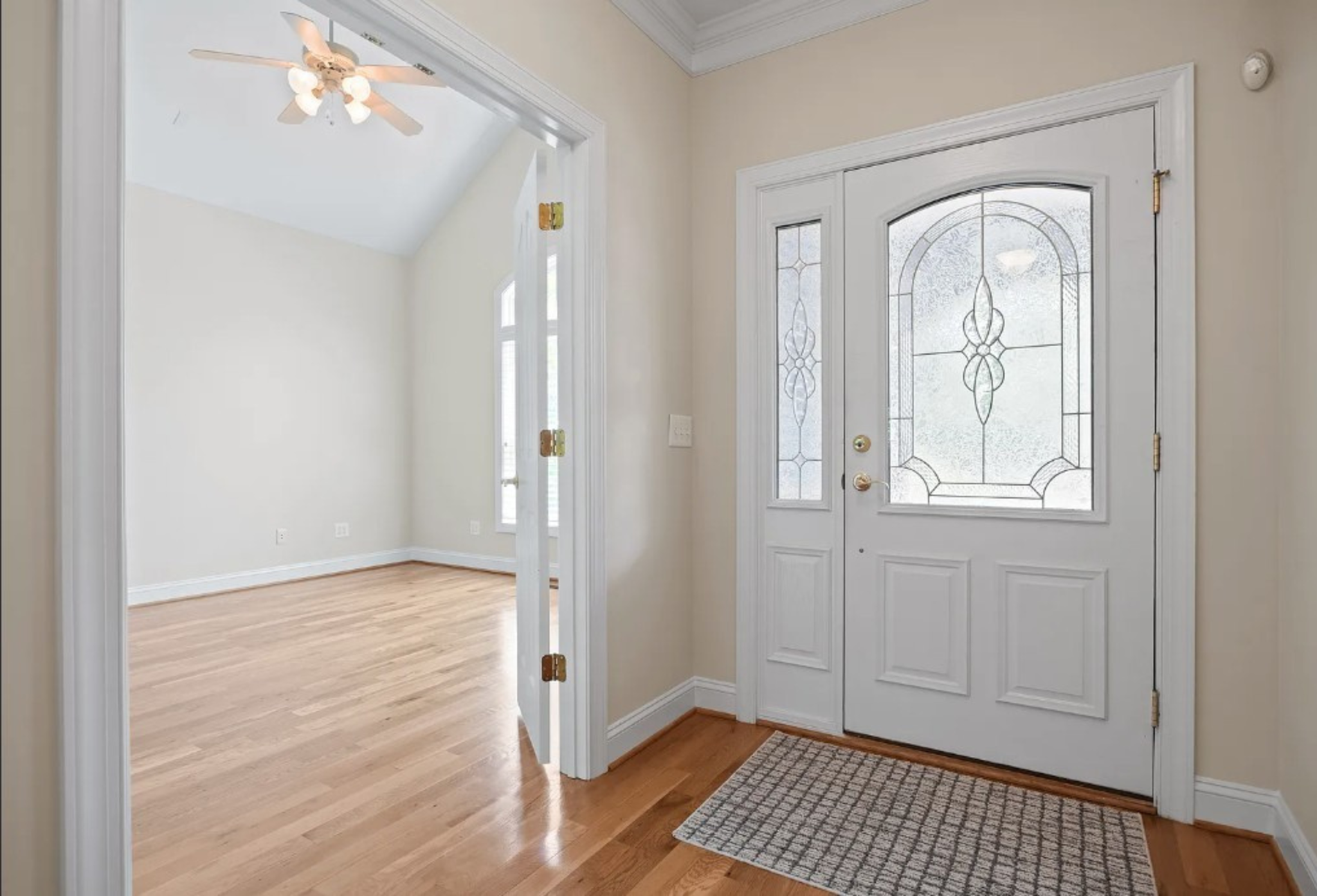 Entryway in a Daltons Ridge Home in Raleigh NC