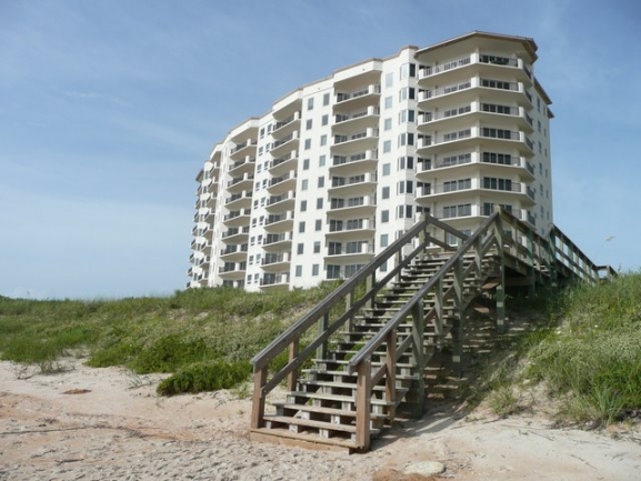 Tuscany at Hammock Dunes as viewed from the beach