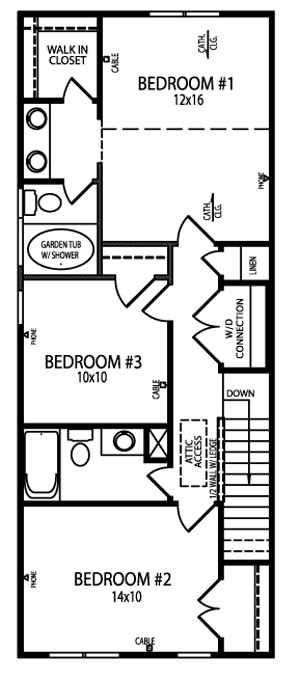 Floor Plan Second Floor
