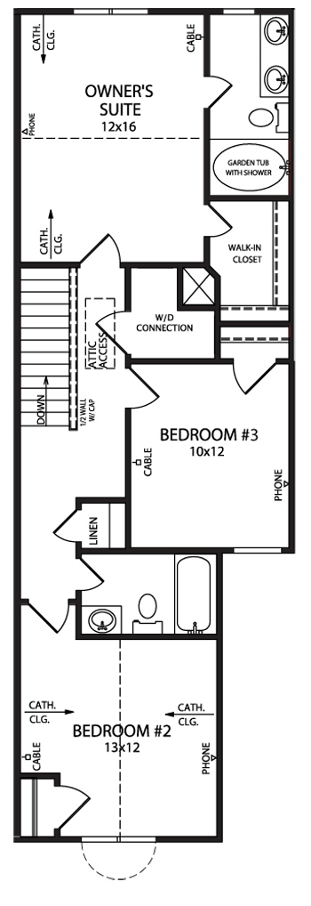 Floor Plan Second Floor