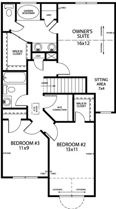 Floor Plan Second Floor