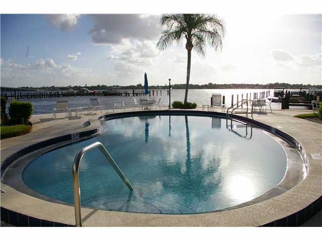 Pool of Windjammer Condos in Stuart, Florida