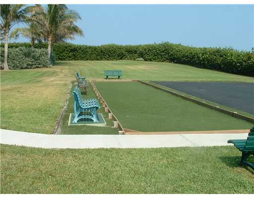 The Princess of Hutchinson Island Boccie Court