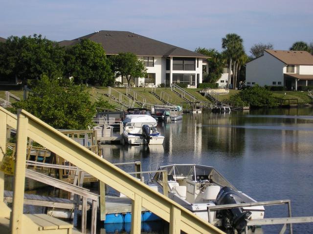 Docks in Poppleton Creek 