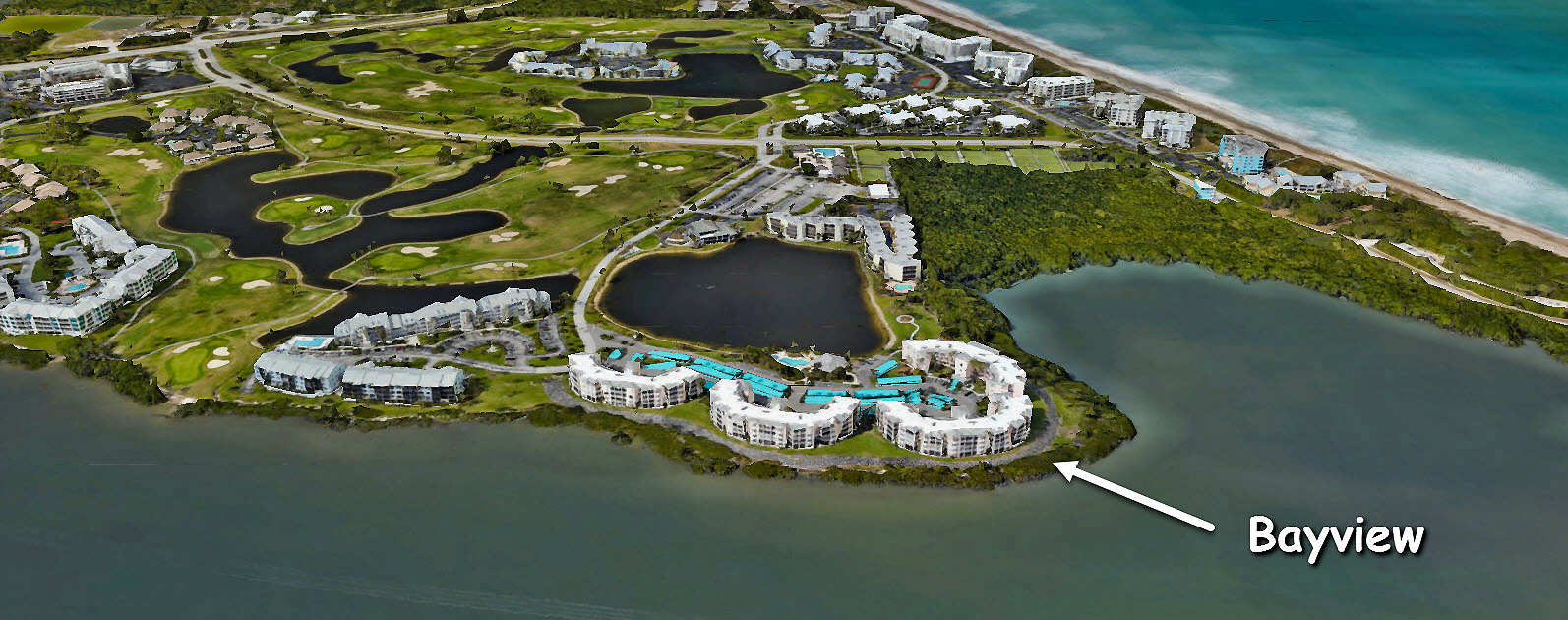 Bayview condos in Indian River Plantation on Hutchinson Island in Stuart FL