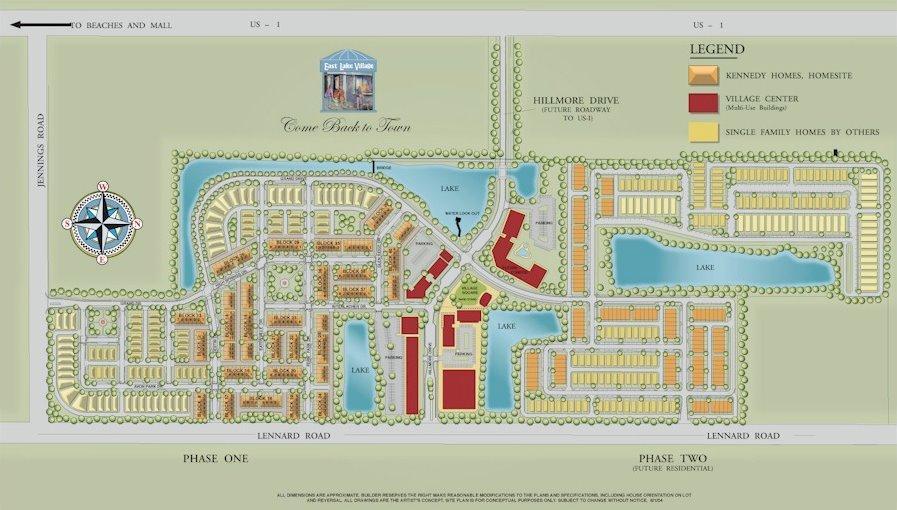 Map of East Lake Village