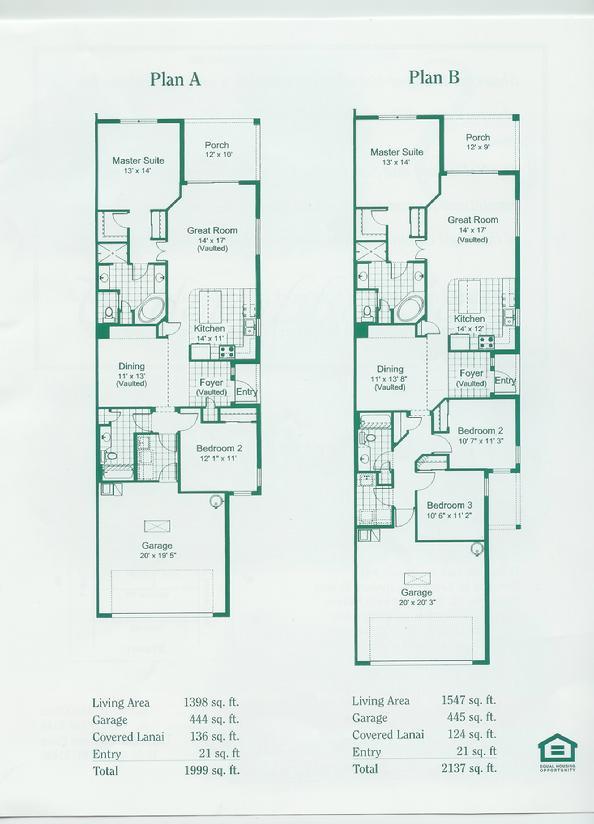 Willoughby Cay Floor Plans