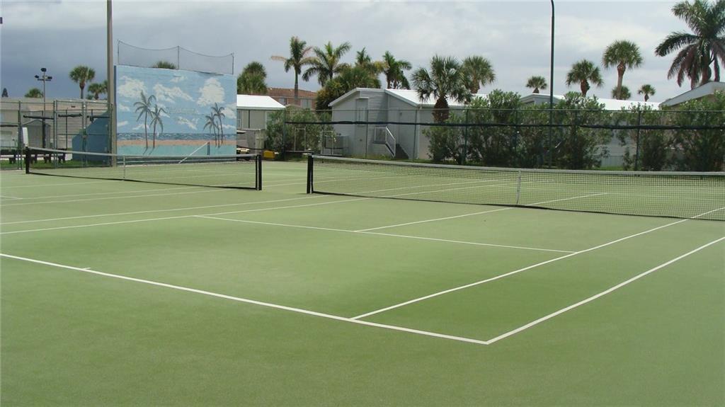 Tennis at Nettles Island on Hutchinson Island FL