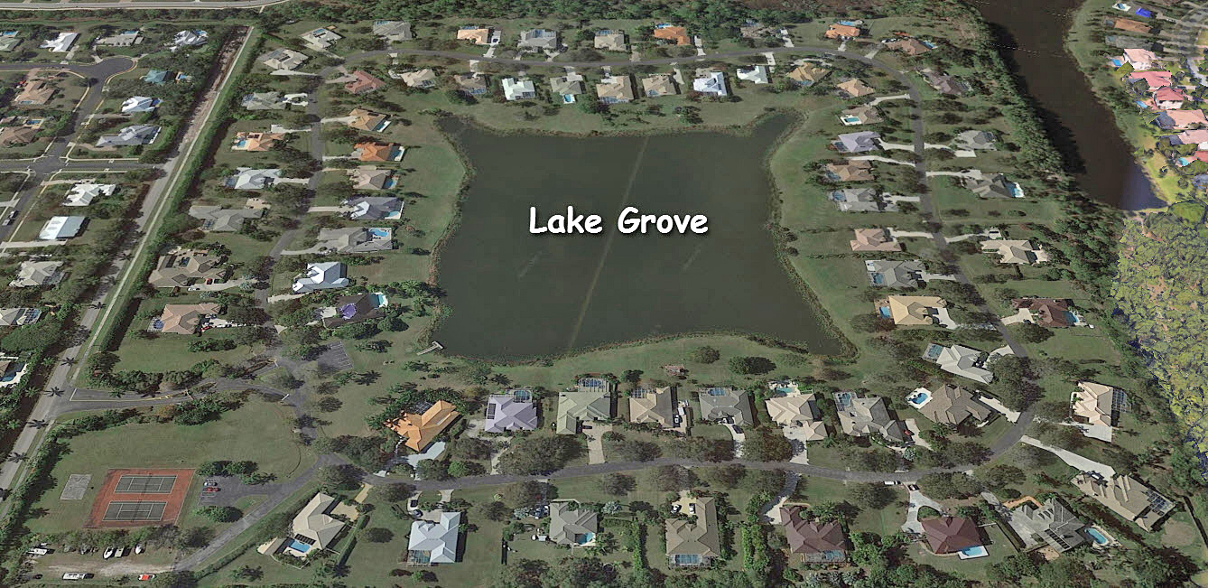 Lake Grove in Palm City Florida