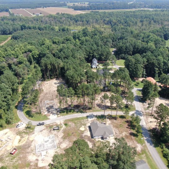 Overhead View of Walnut Run