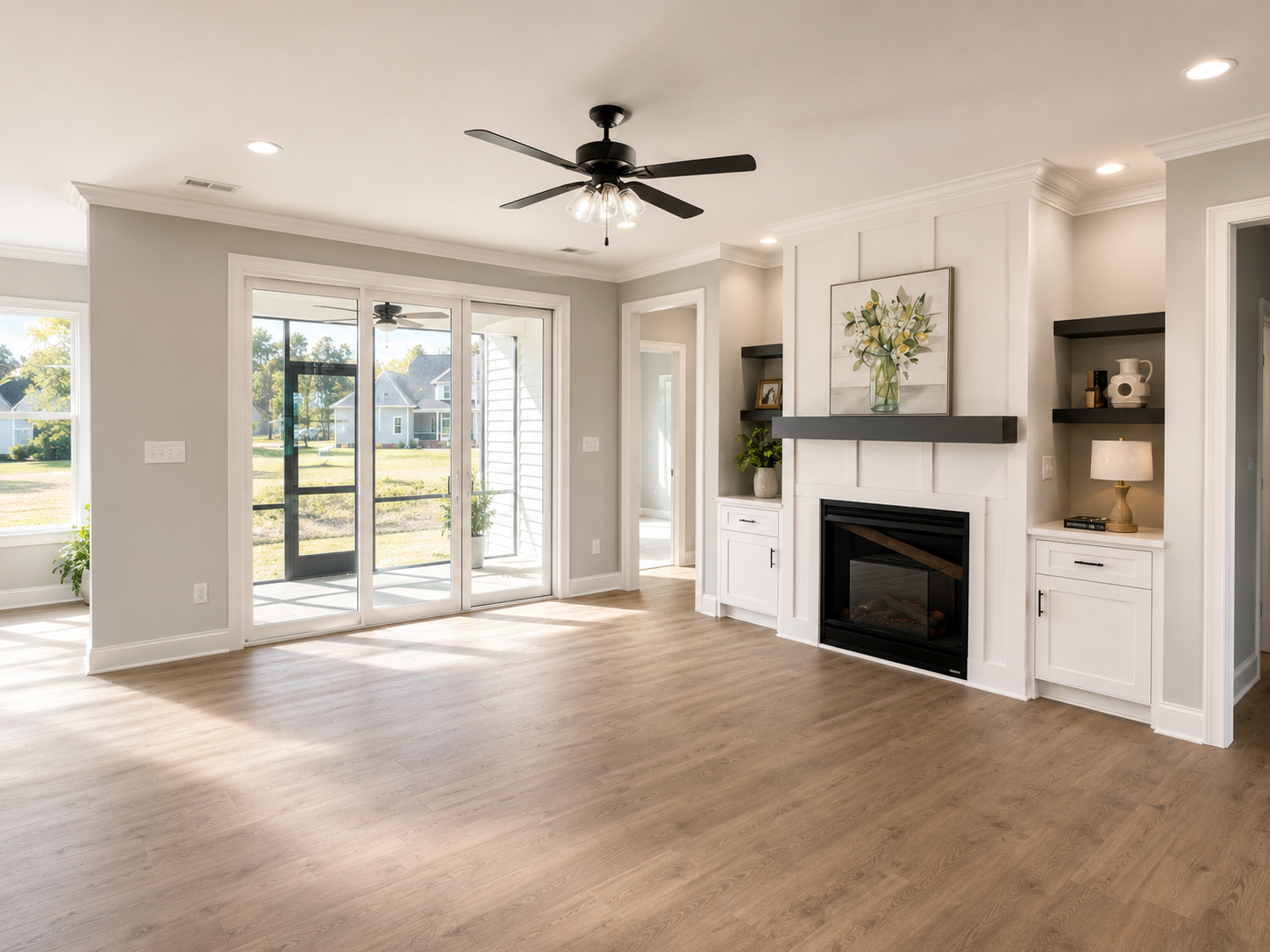 Comfortable living spaces at The Reserves at Old Sanders
