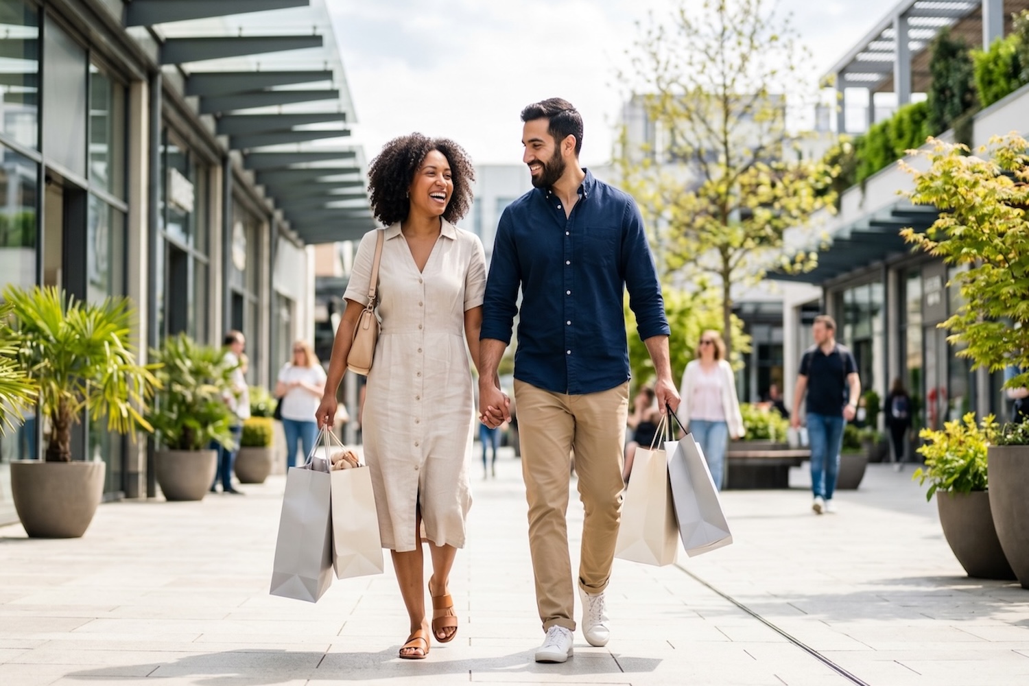 Planned luxury retail at Fields West