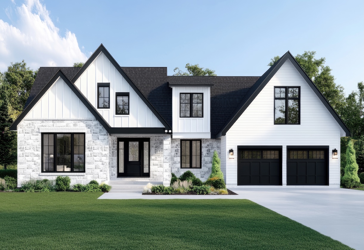 new luxury home in a master-planned community