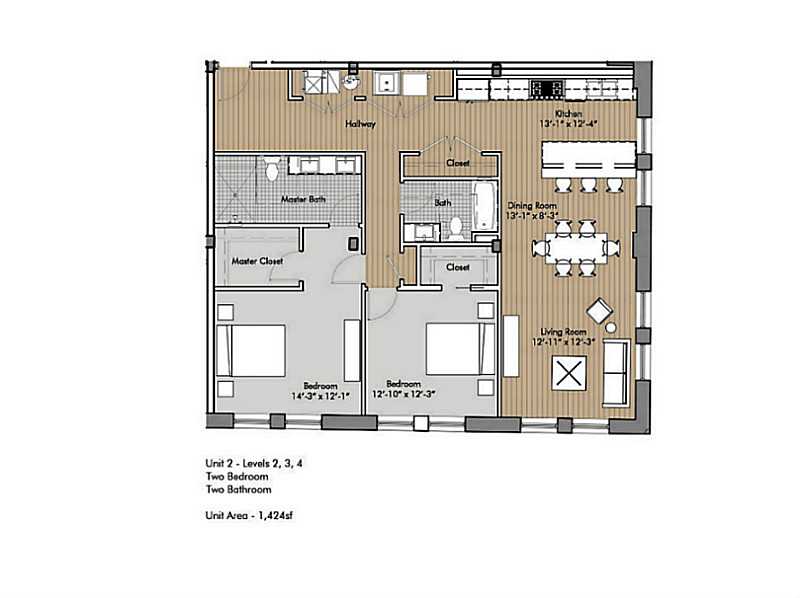 One of Many Floor Plans