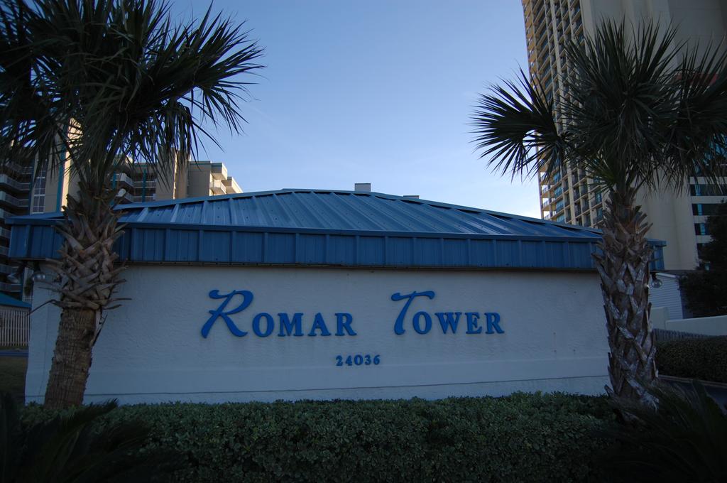 Romar Tower Orange Beach AL Gulf Front Condos For Real Estate Sale and Building Amenities