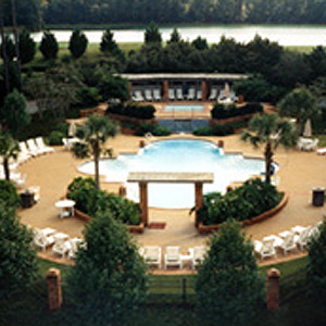 Golden Eagle Tallahassee Community Swimming Pool - Aerial View