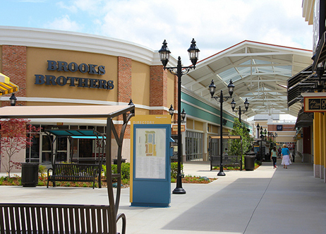 Tanger Outlets in Mebane, NC