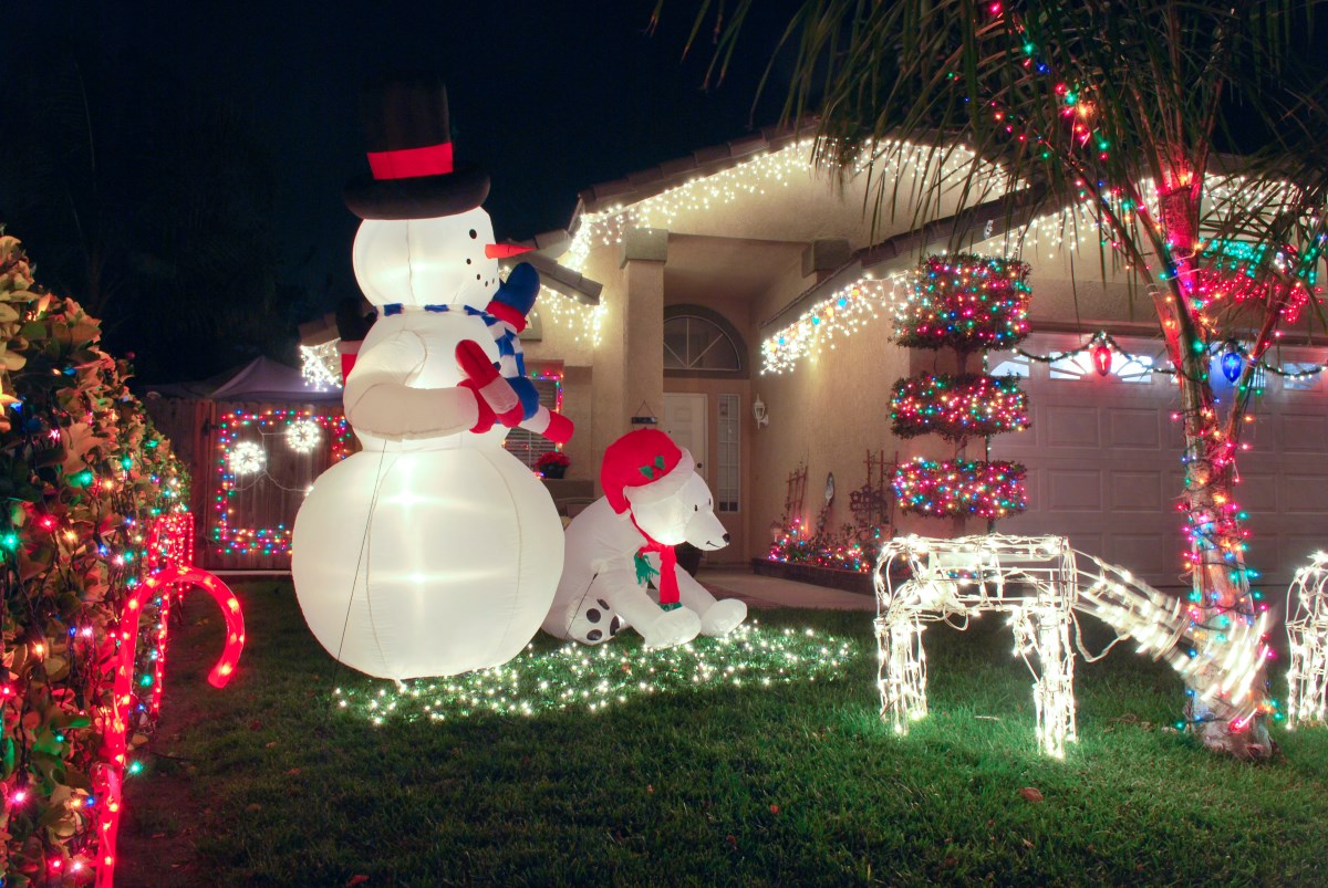 Christmas inflatables