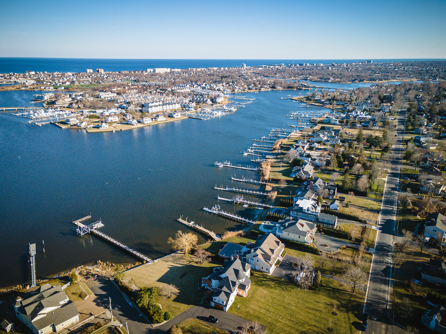 Homes with a River View in Port Liberte