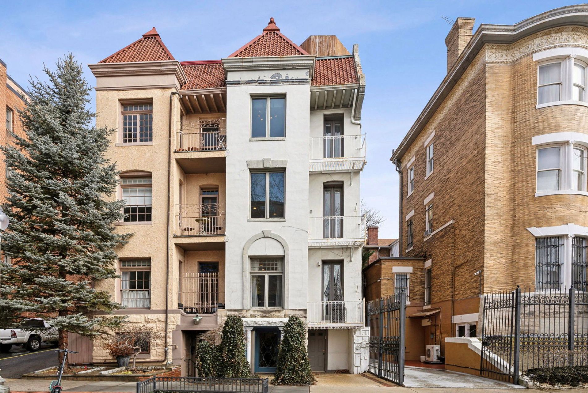 Exterior photo of 1827 Phelps Street NW, Washington DC in Dupont Circle