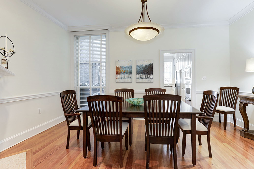 Dining Room with Fireplace