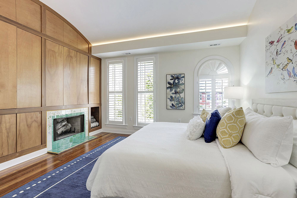 Master Suite with Fireplace