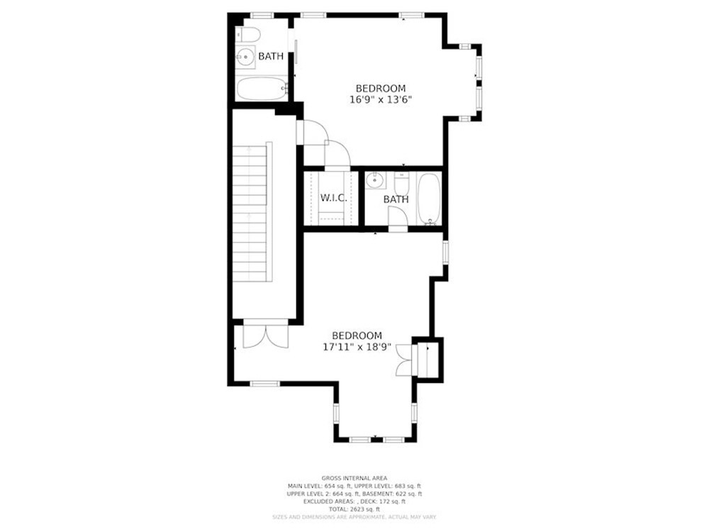 Floor Plans - Upper Level 1
