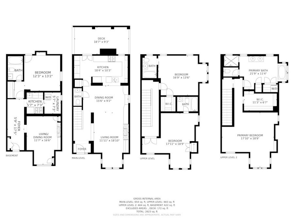 Floor Plans - All Levels