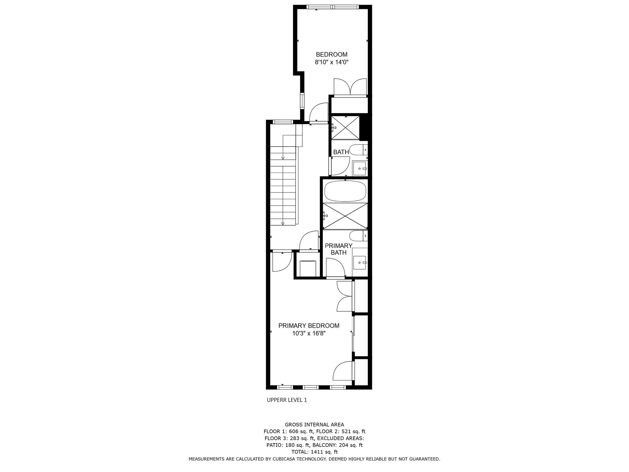 Floor Plan - Upper Level 1