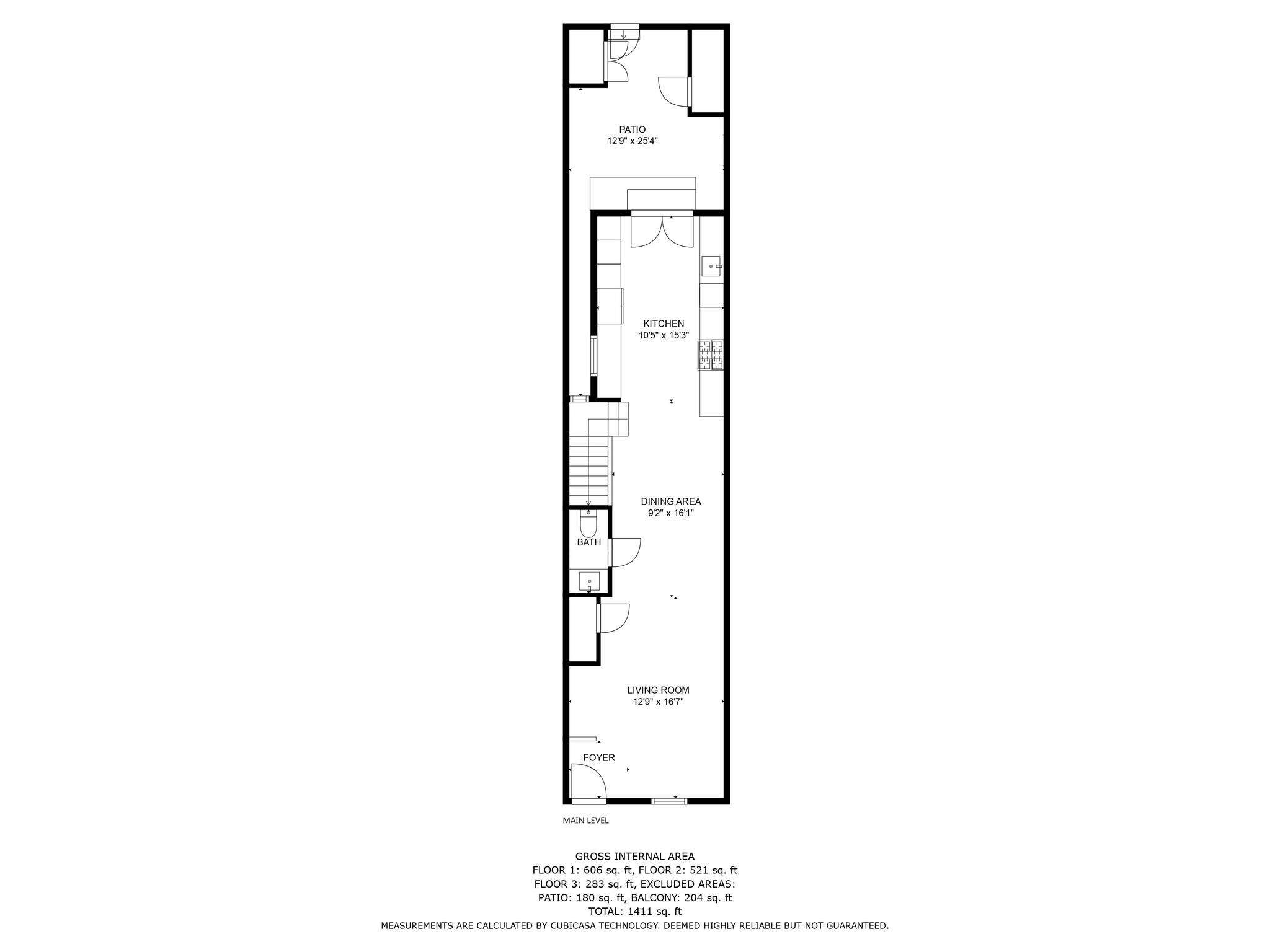 Floor Plan - Main Level