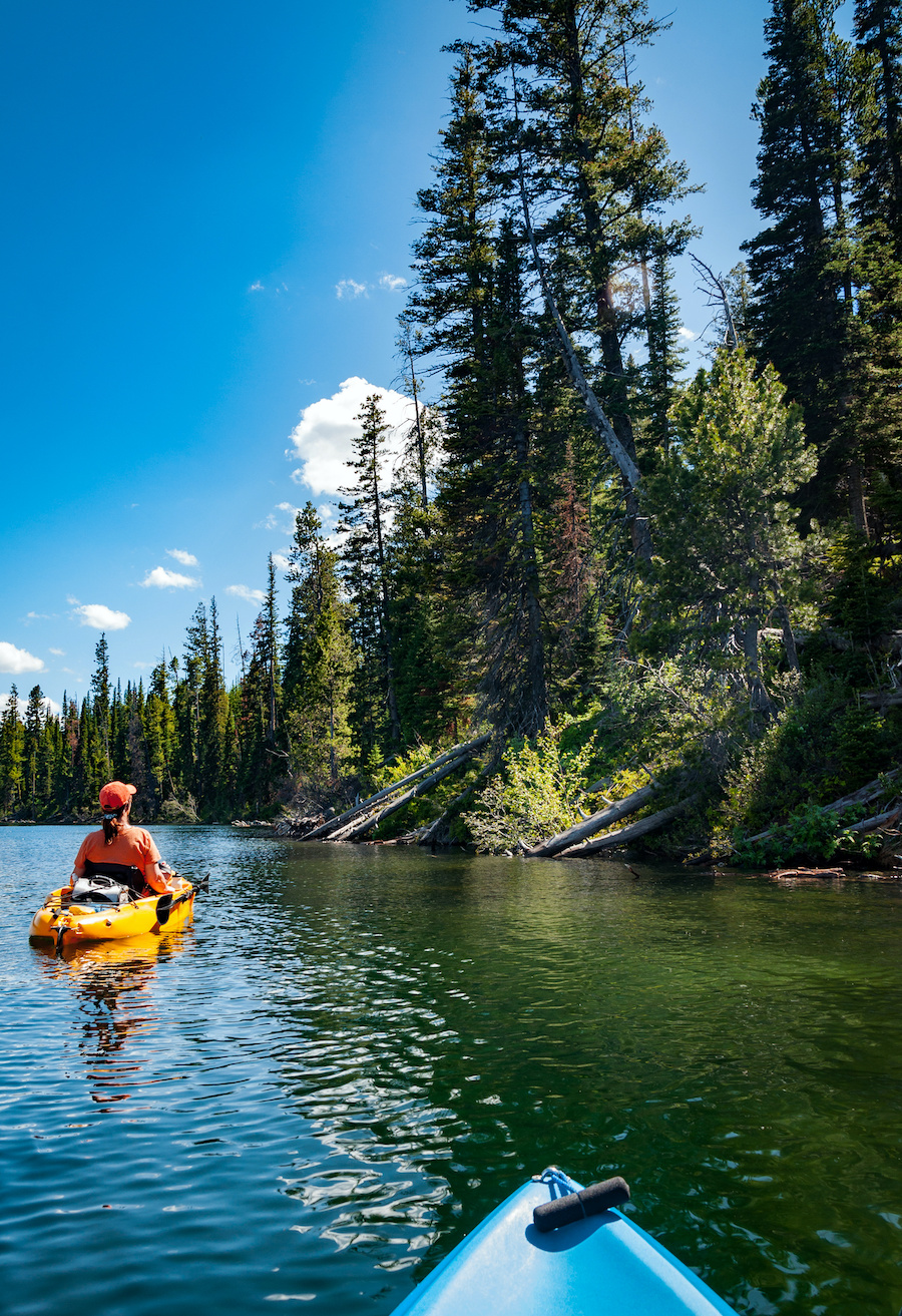 Kayaking at Peters Lake Park