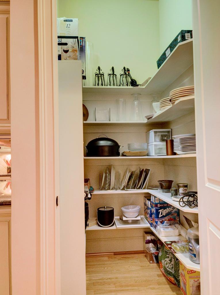 Large Walk-In Pantry.  This Space is Elevator Ready.