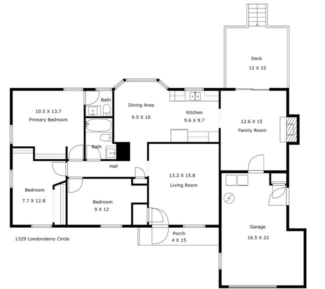1320 Londonderry Cir., NC 27610