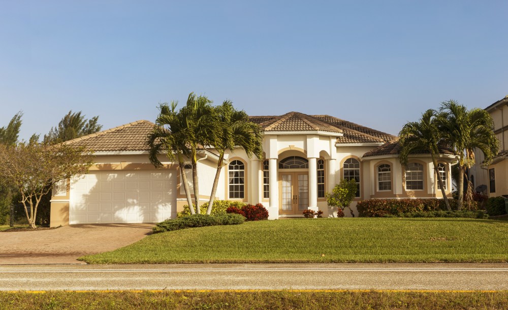 Naples home exterior