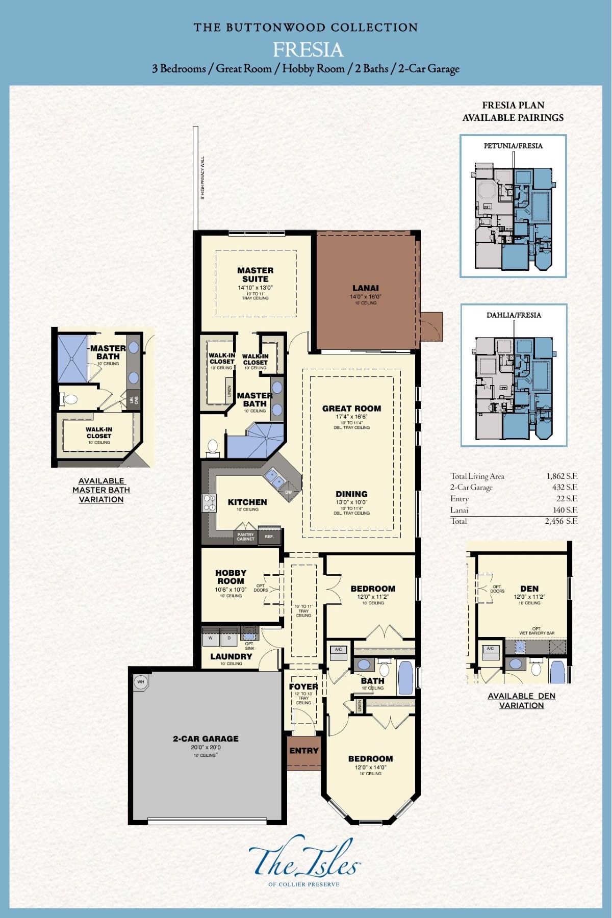 Fresia villa floor plan