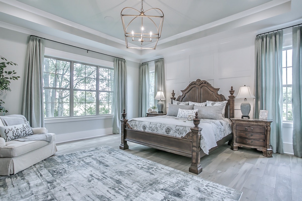 master bedroom in annecy home