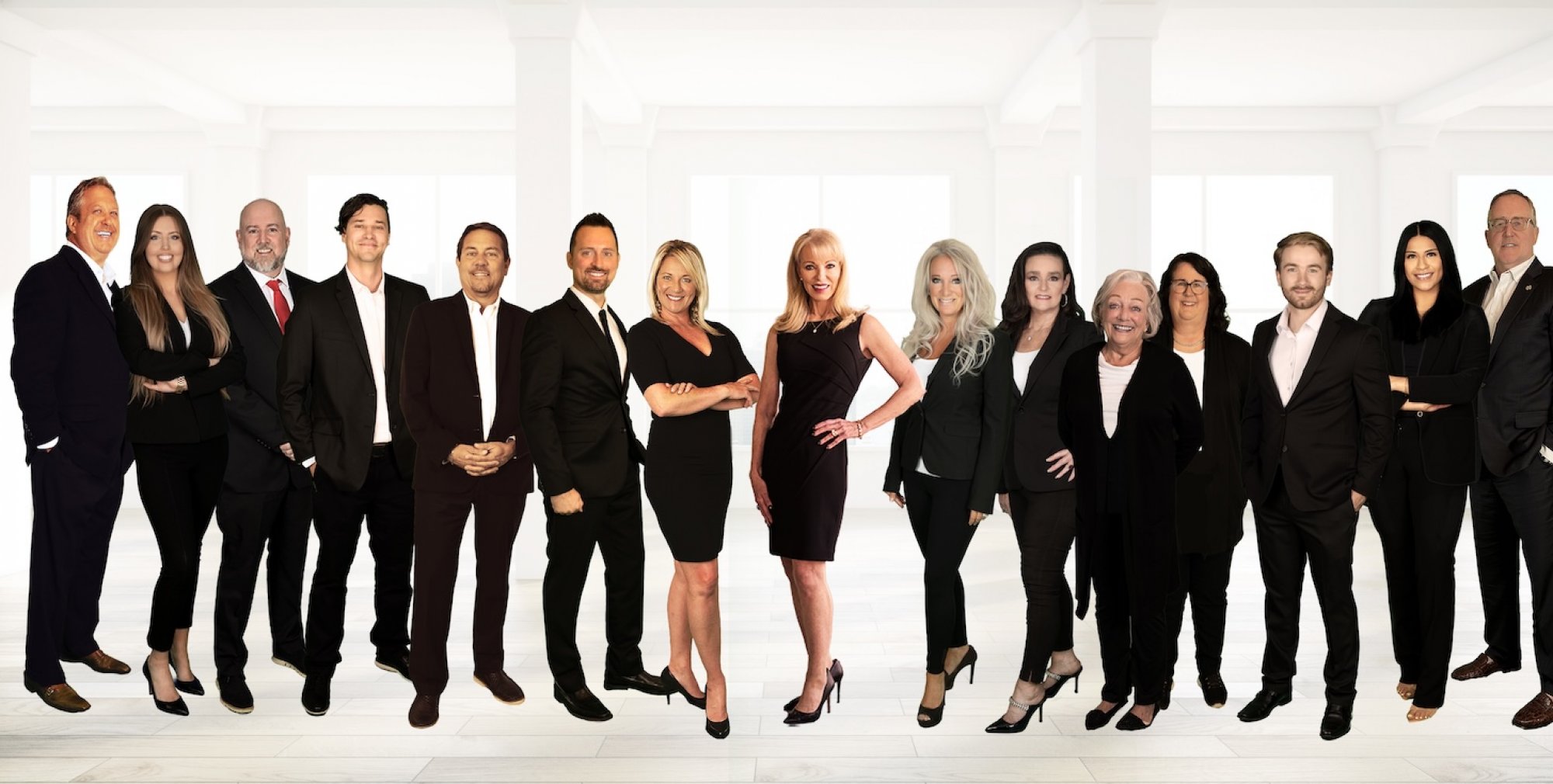 A team photo of the Linda Craft Team