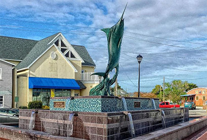 Blue Marlin Statue