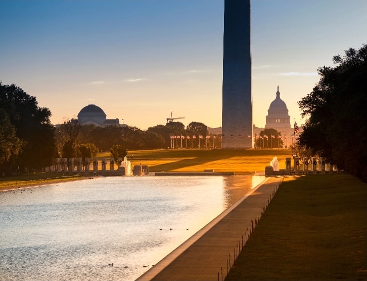 Washington DC at night