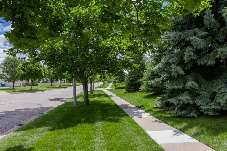 Northridge condos sidewalks