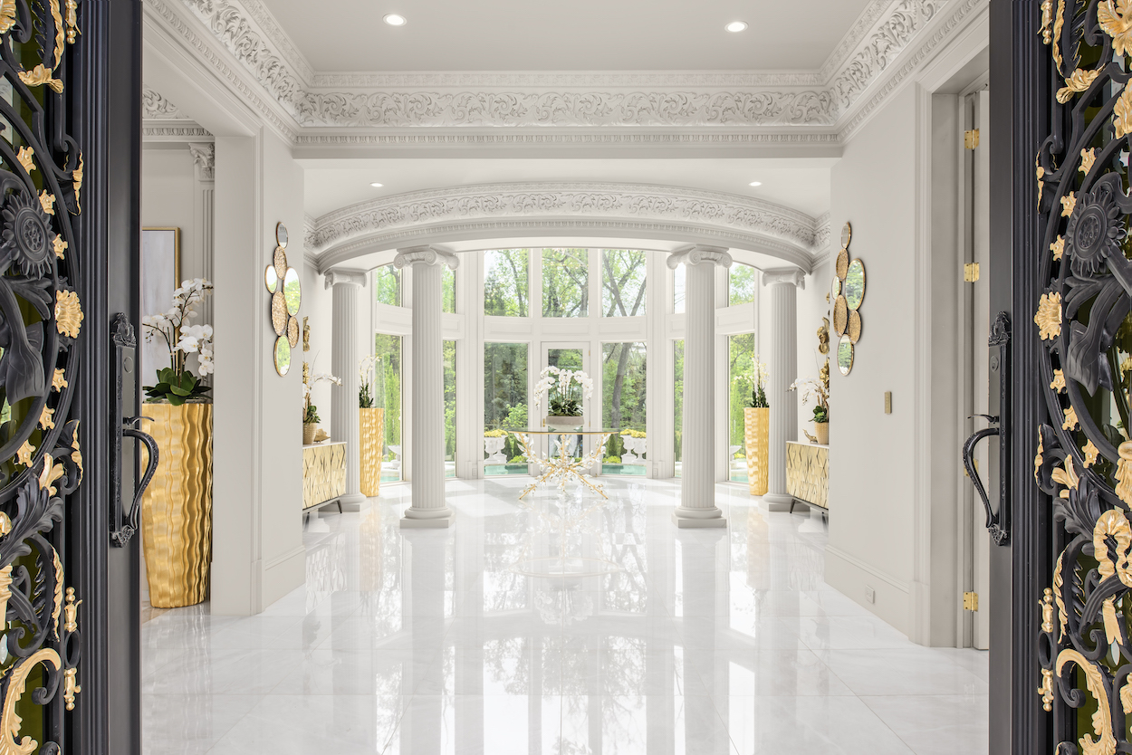 Chateau du Soleil 18thCentury Frenchinspired Mansion in Langley Farms