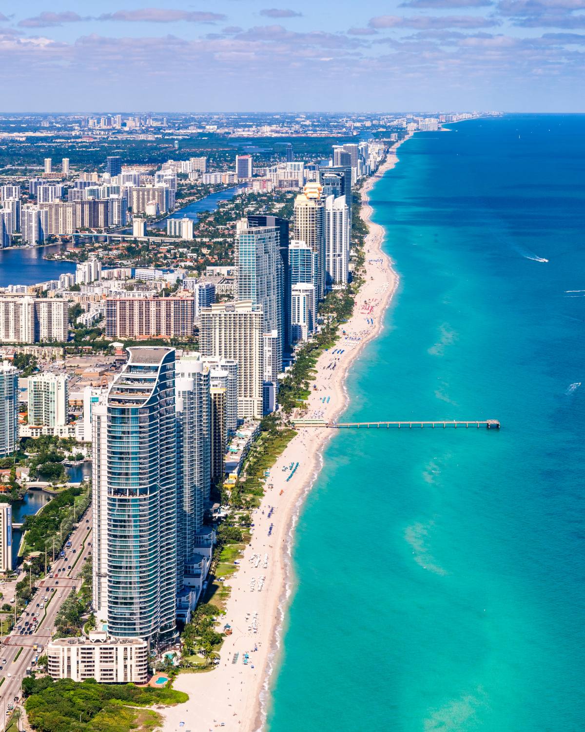 Miami lifestyle and skyline