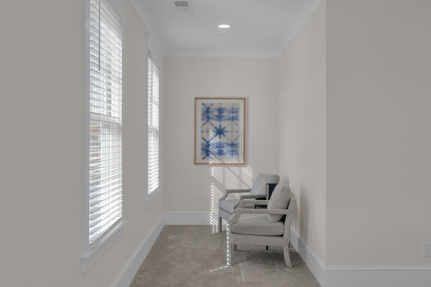 Bedroom sitting area
